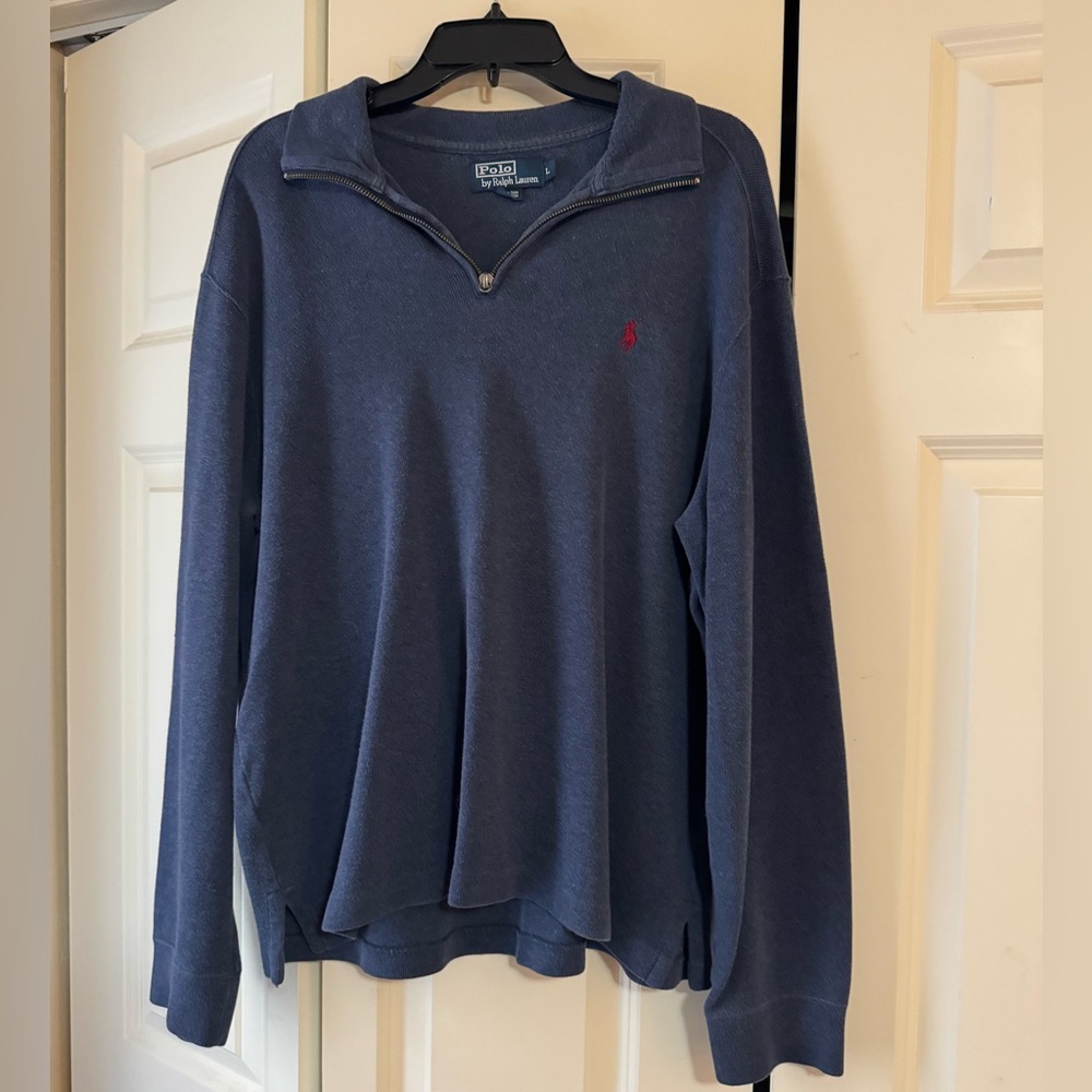 Polo by Ralph Lauren Navy Pullover Jacket